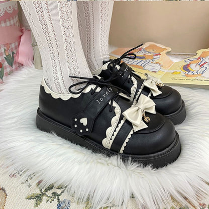 Cute Round-Toe Soft Girl Lolita Shoes