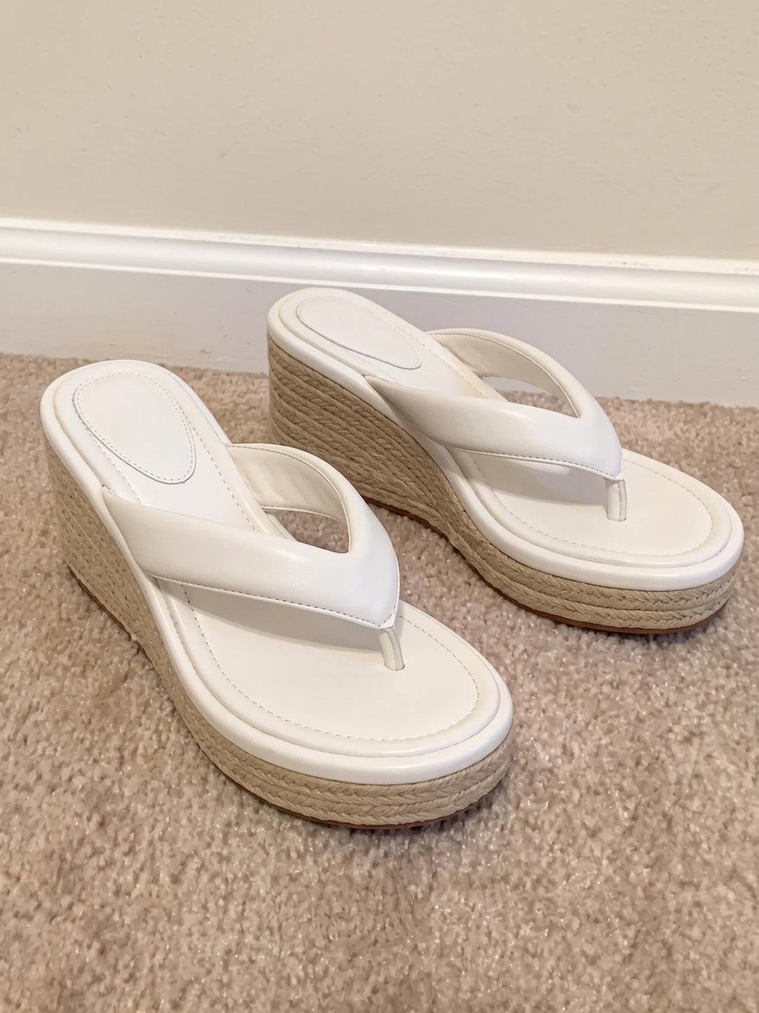 Sol Raffia Wedge