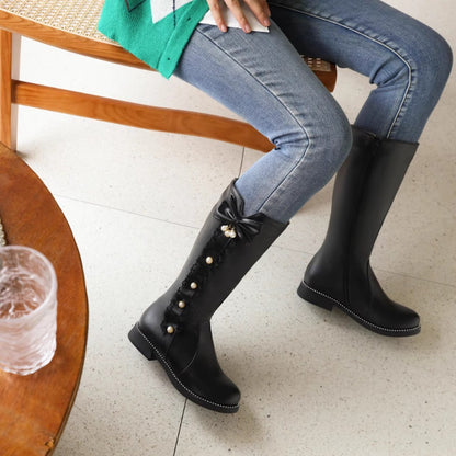 Princess Style High Top Boots