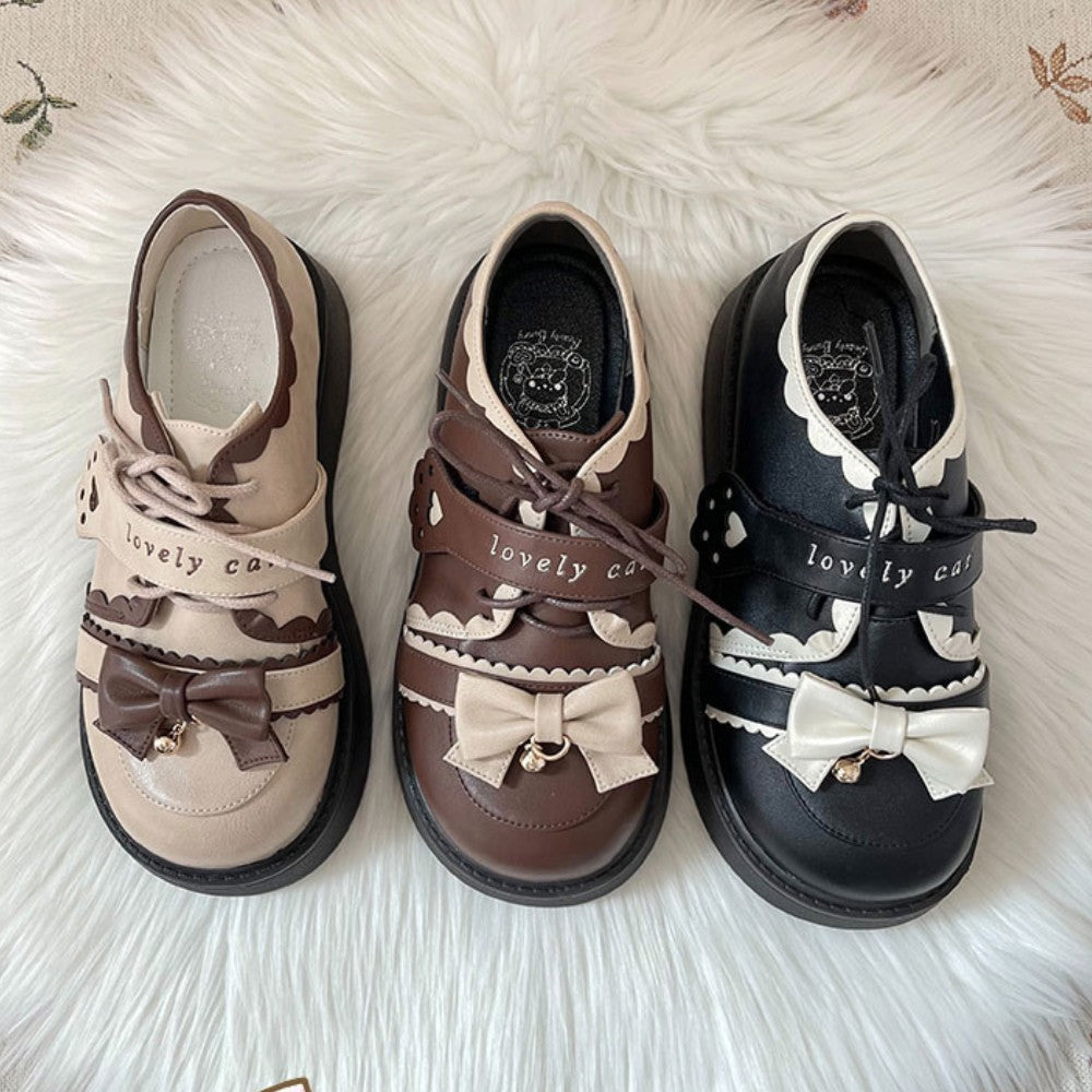 Cute Round-Toe Soft Girl Lolita Shoes