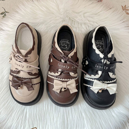 Cute Round-Toe Soft Girl Lolita Shoes