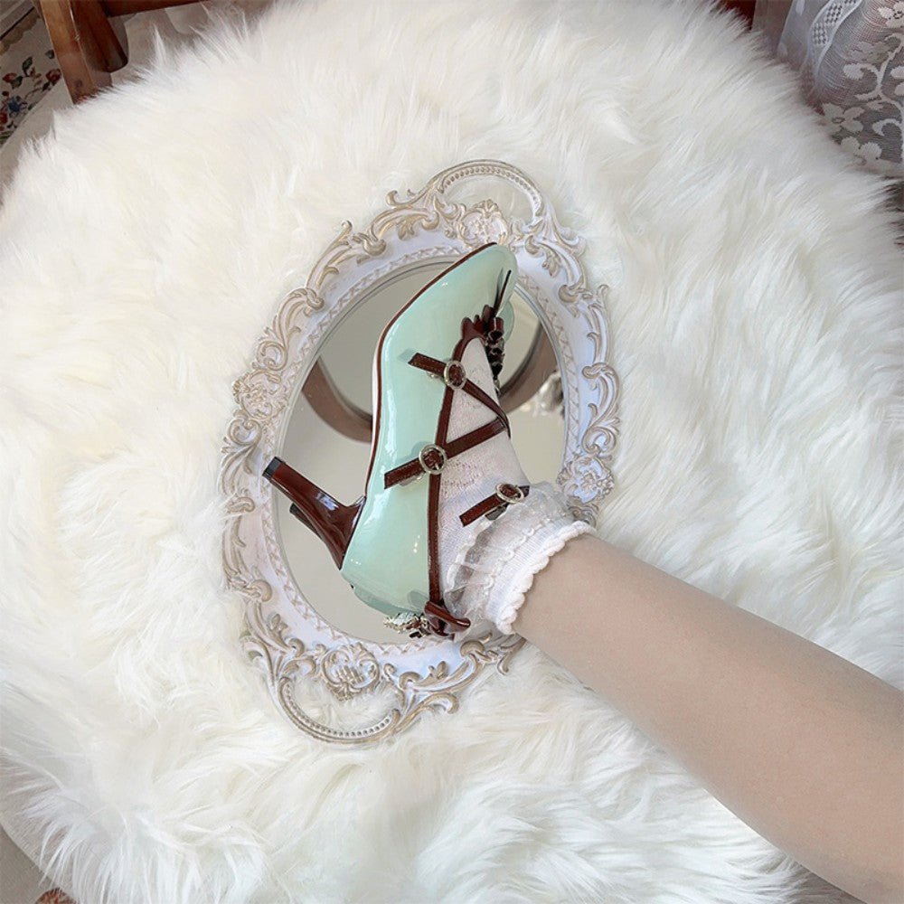 Tea Party Two Tone Lolita Heels