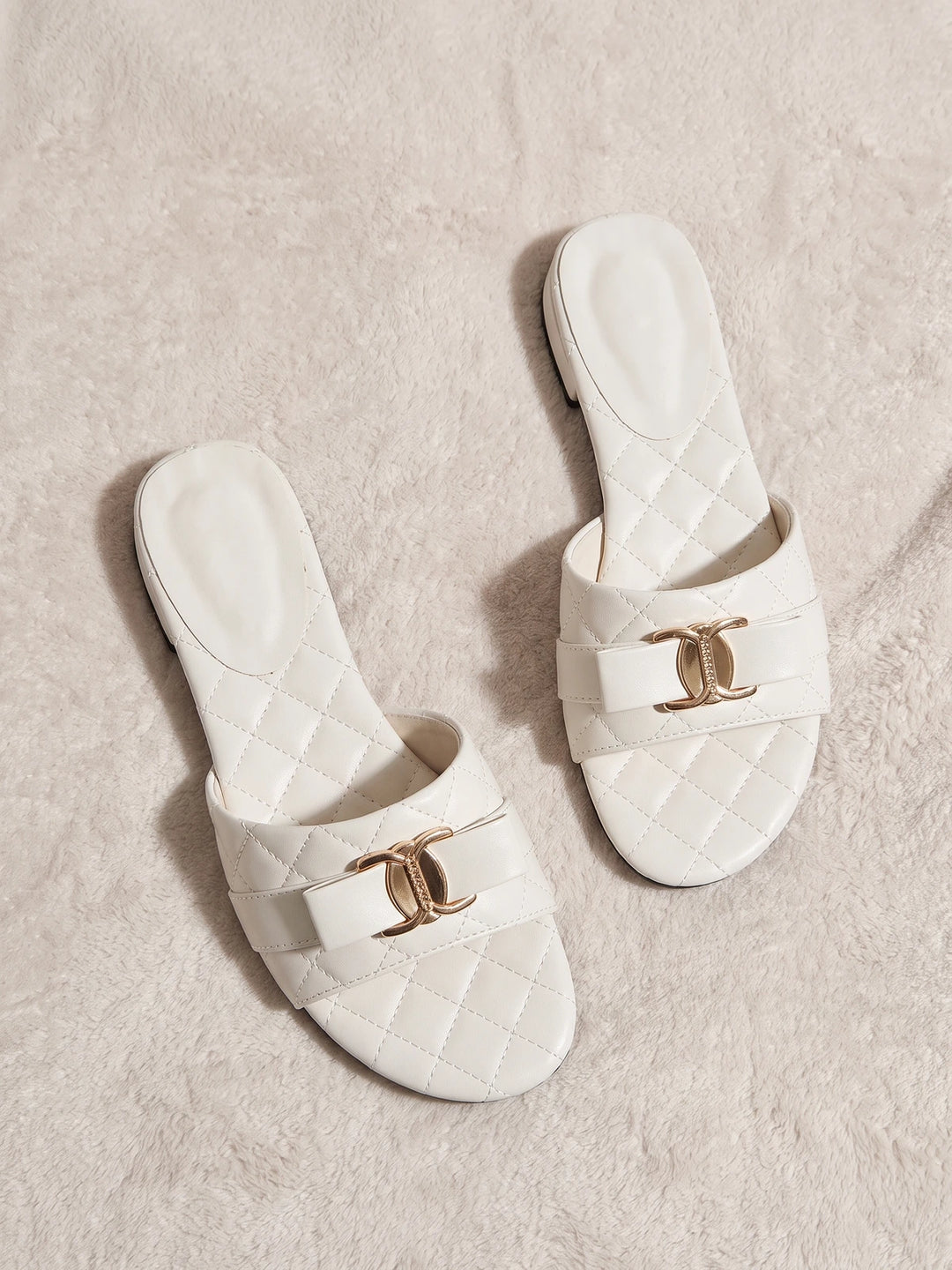 White Darling Sandals