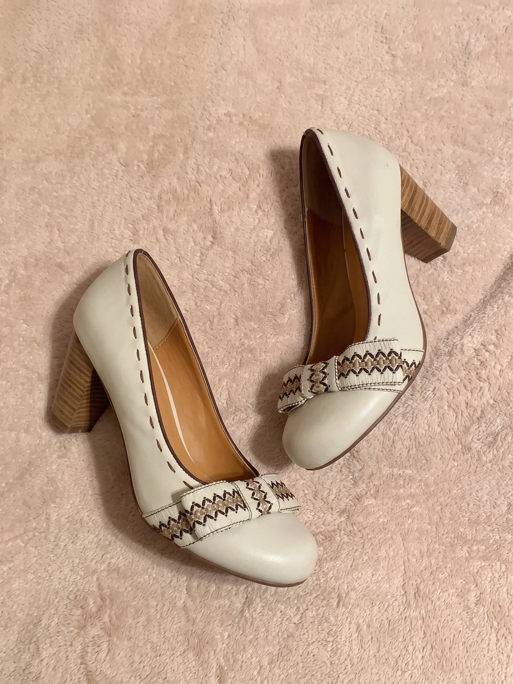 Margot Woven Bow Pumps