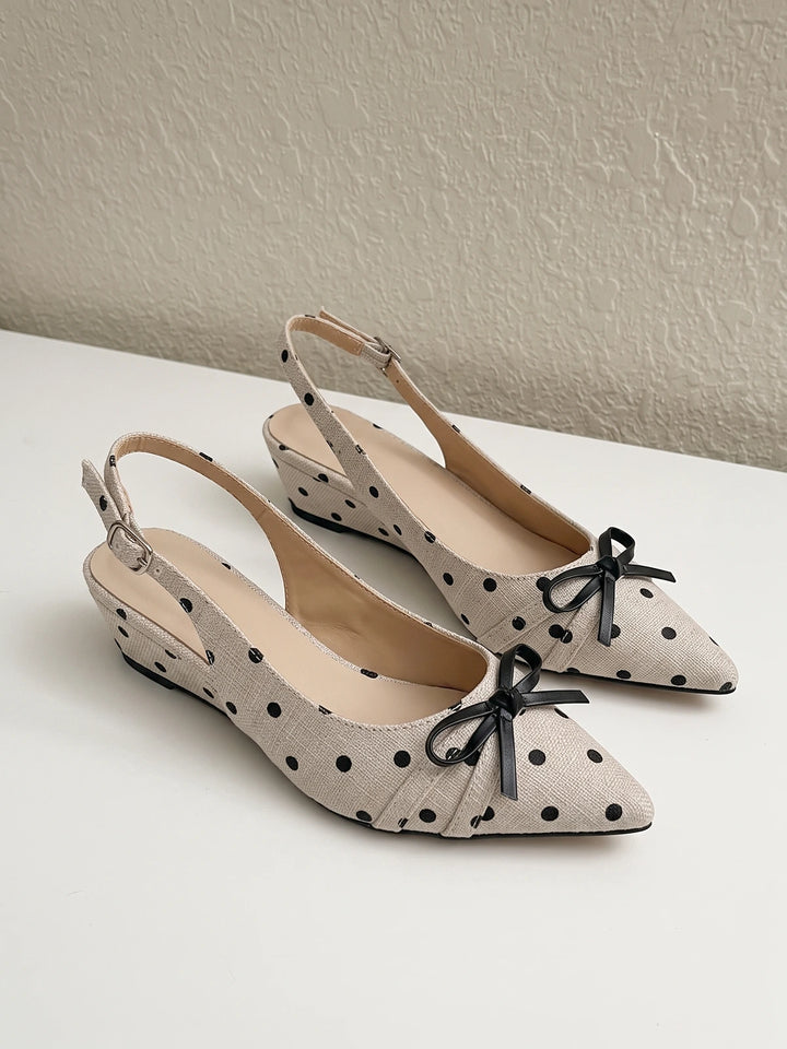 Amalfi Dot Slingback