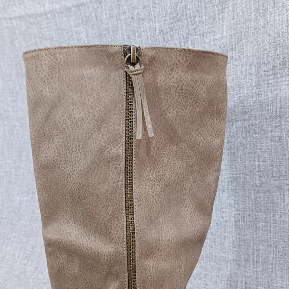 Versatile High-Heel Mid-Calf Boots