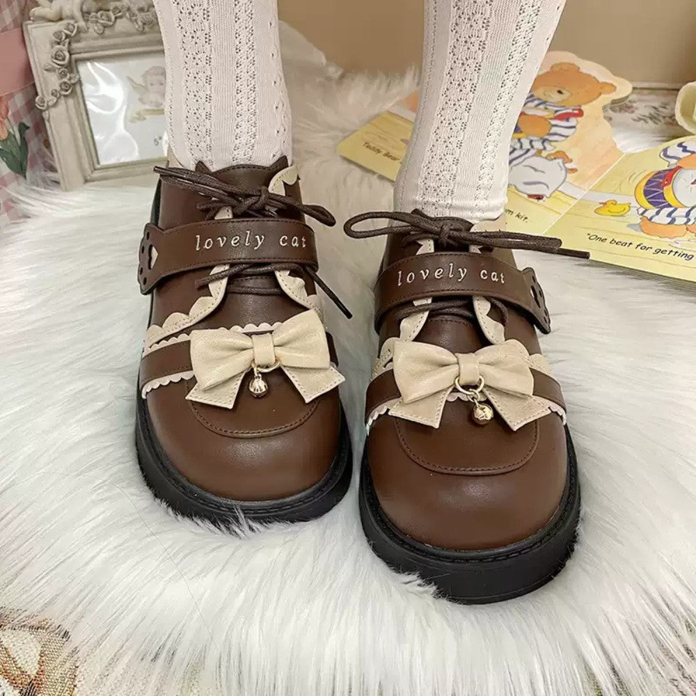 Cute Round-Toe Soft Girl Lolita Shoes