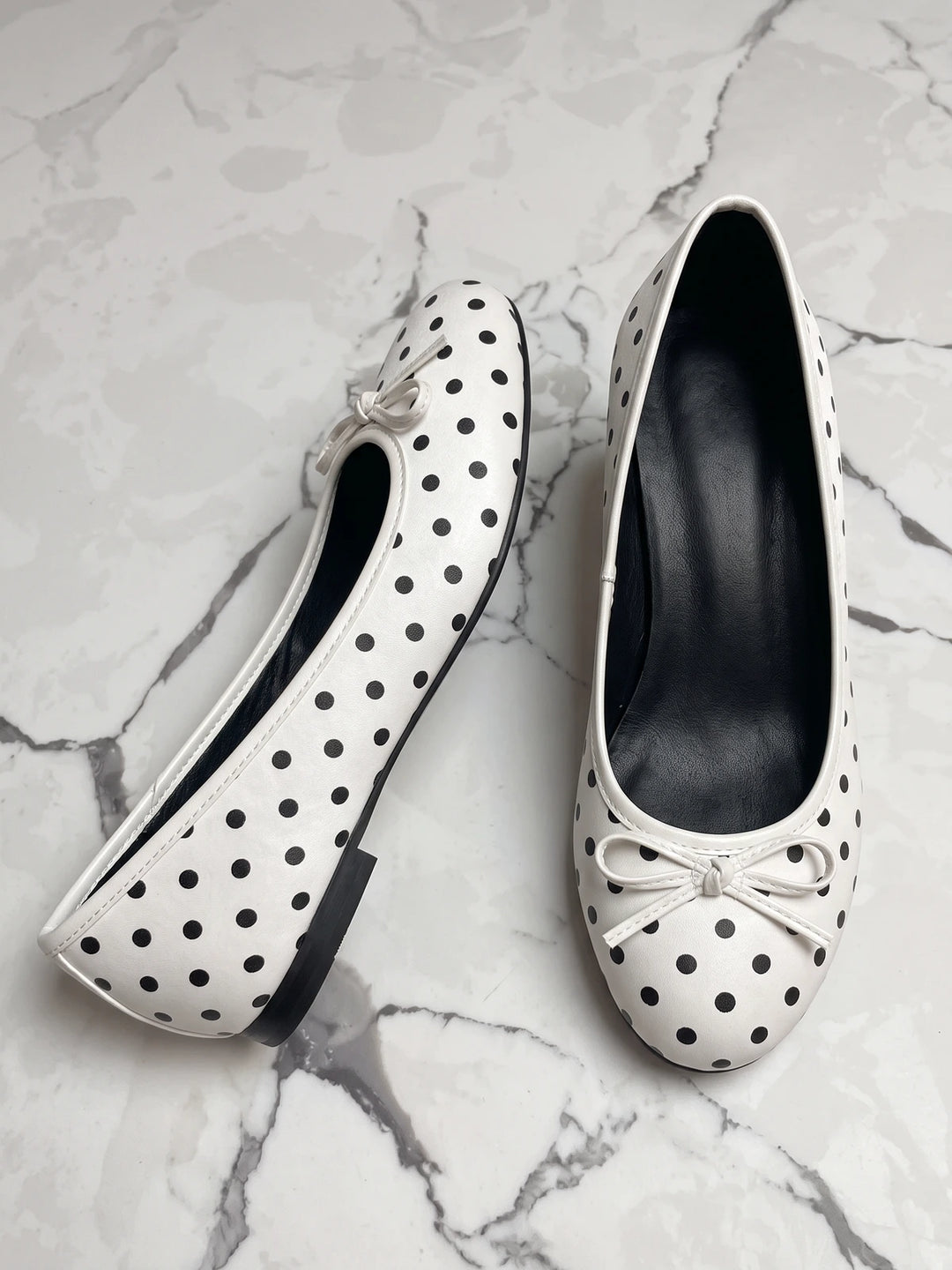 Minette Polka Dot Ballet Flats
