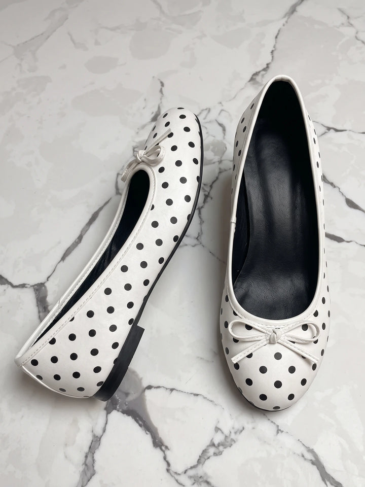 Minette Polka Dot Ballet Flats