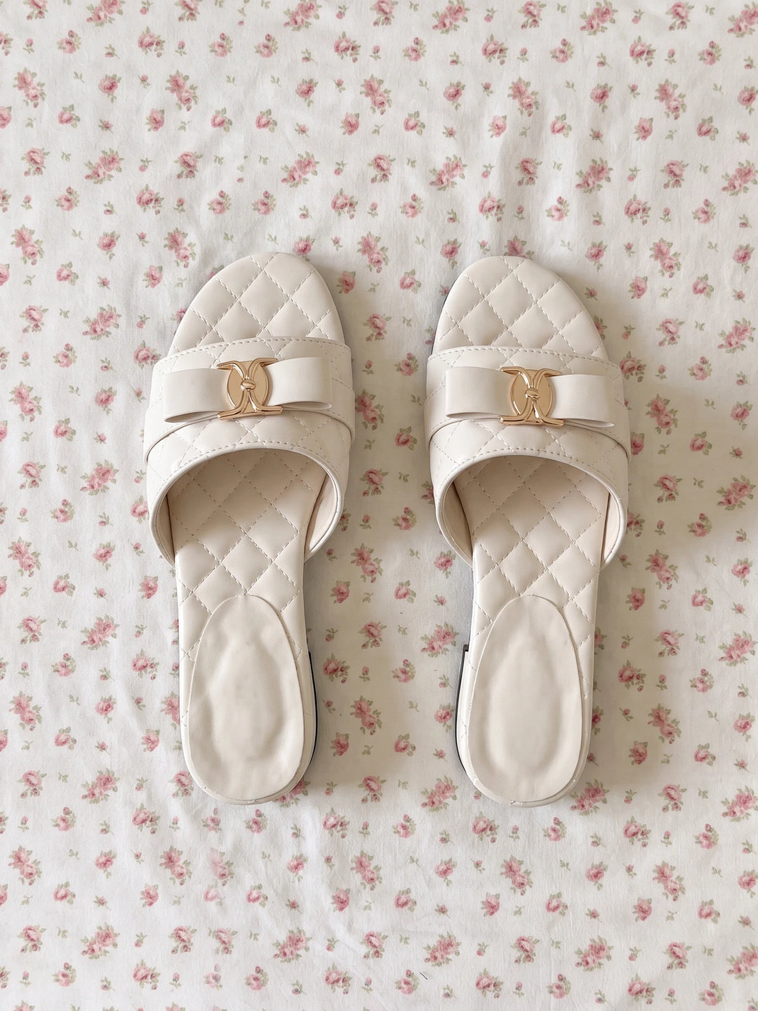 White Darling Sandals