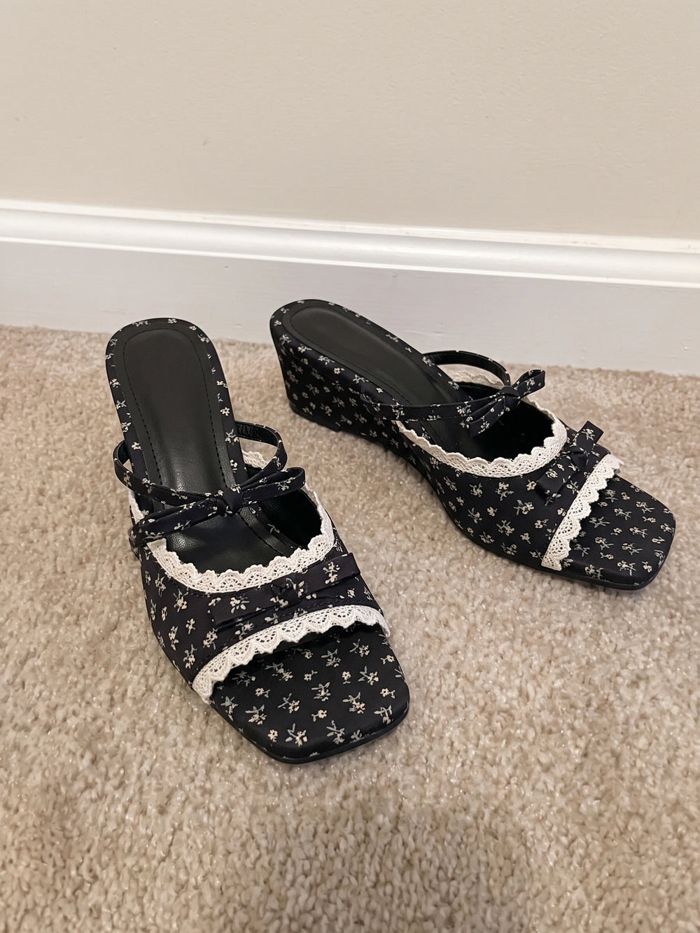 Black With Darling Sandals