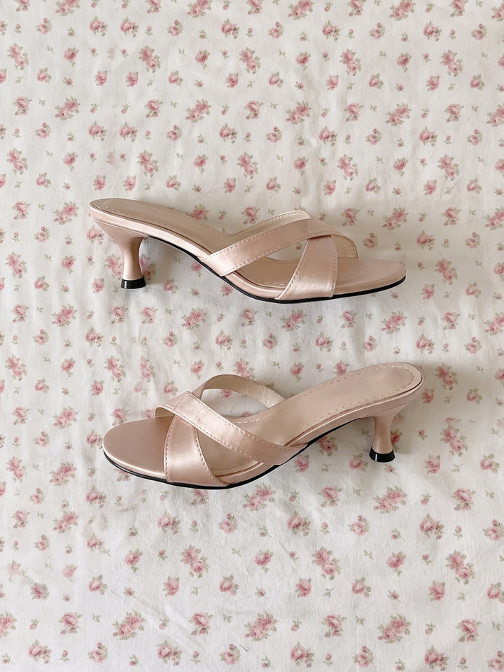 Pale Champagne Darling Sandals