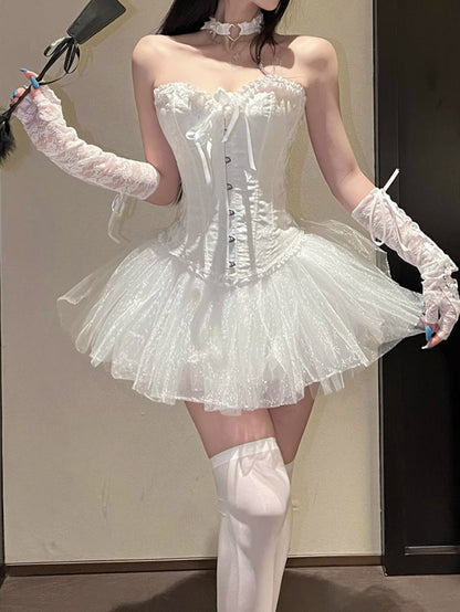 Catwoman Cosplay Costume Skirt Set