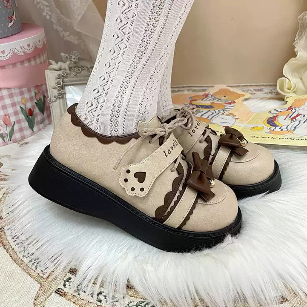 Cute Round-Toe Soft Girl Lolita Shoes
