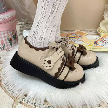 Cute Round-Toe Soft Girl Lolita Shoes