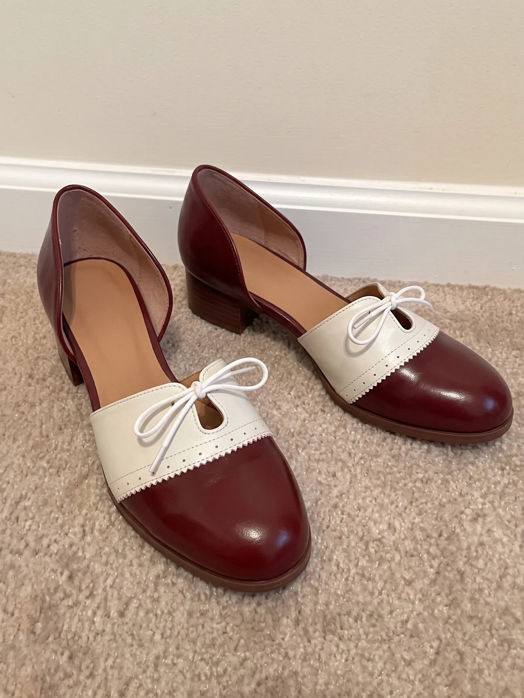 Madelon Two-Tone Brogue D&