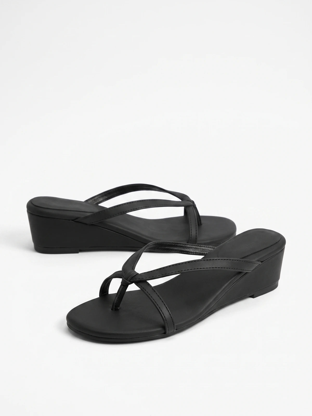 Zorabelle Knot Wedge Sandals