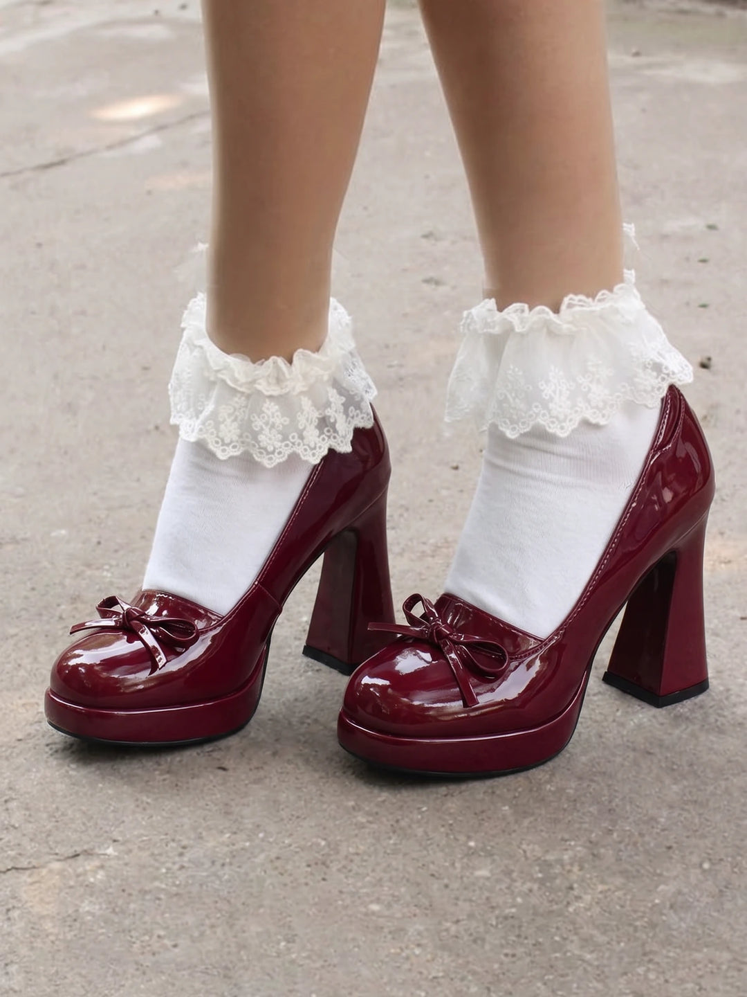 Veronica Flared-Heel Loafer Pump