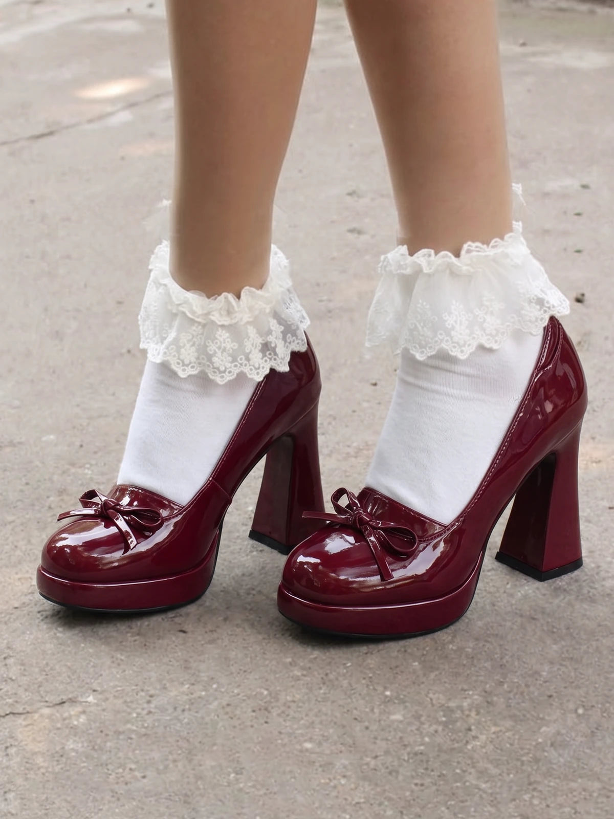 Veronica Flared-Heel Loafer Pump