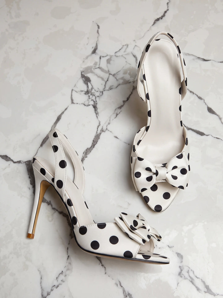Ribbon Bow Sandals