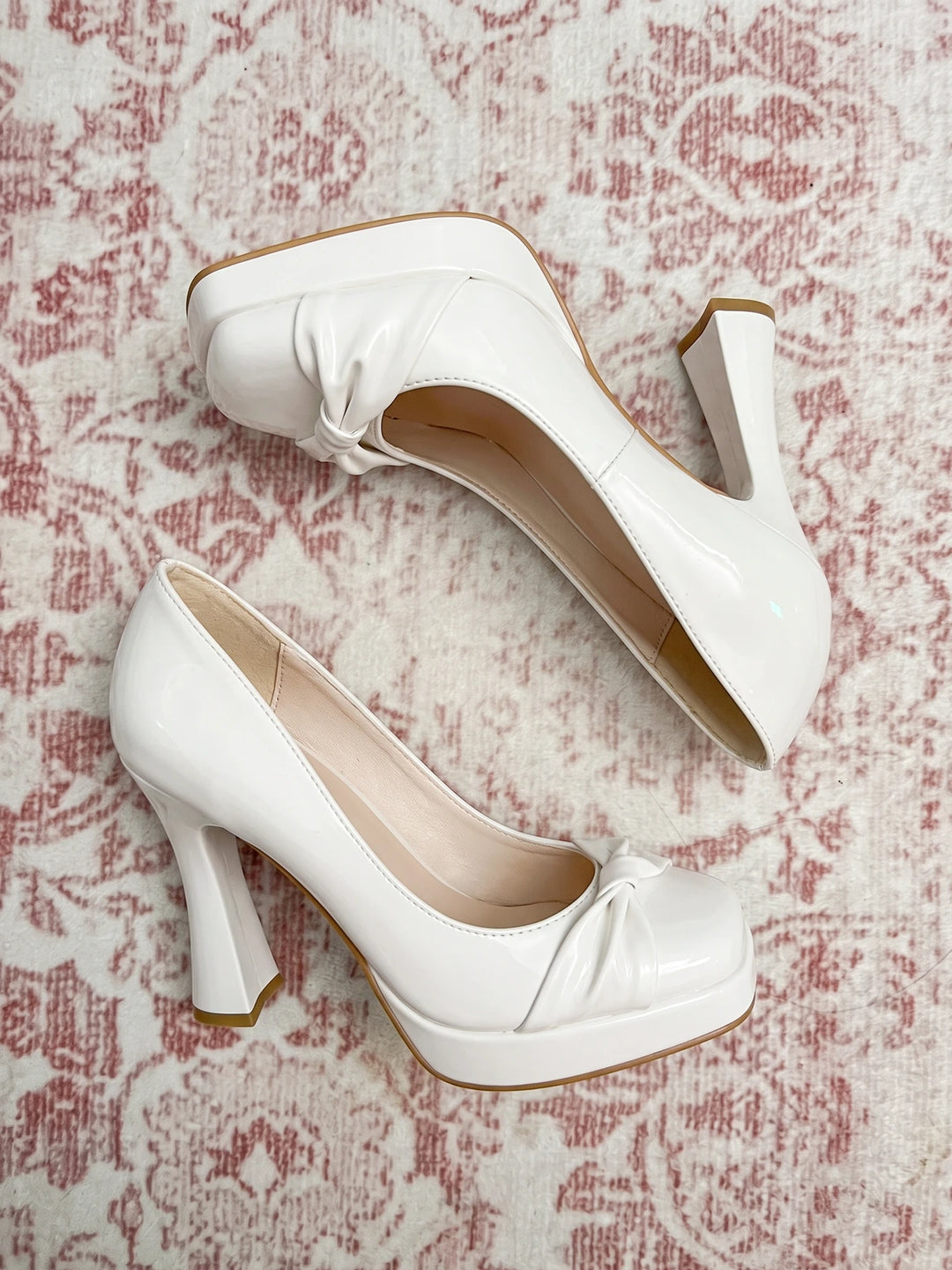 Cosette Ivory-Twist Heels