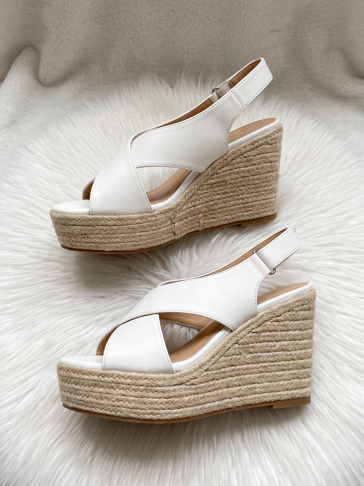 White Darling Sandals