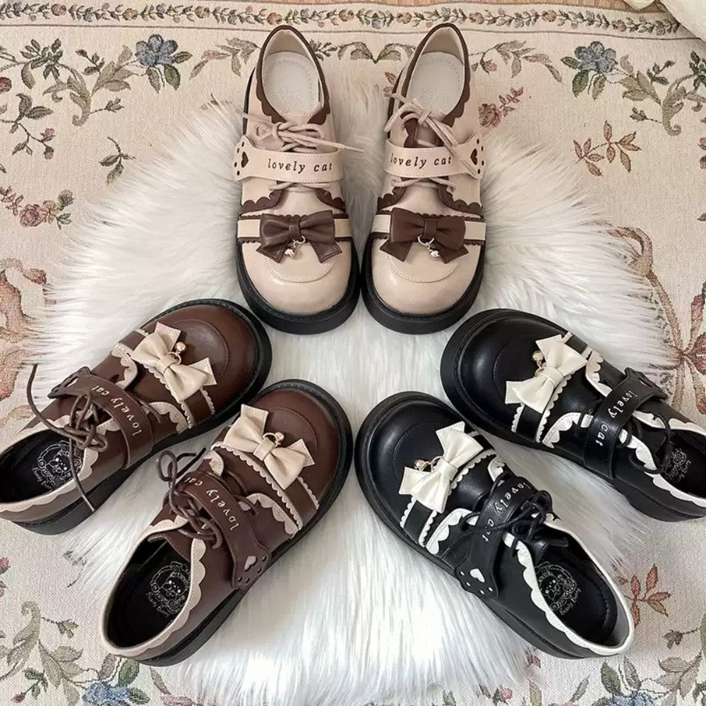 Cute Round-Toe Soft Girl Lolita Shoes