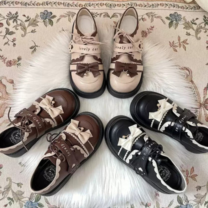 Cute Round-Toe Soft Girl Lolita Shoes