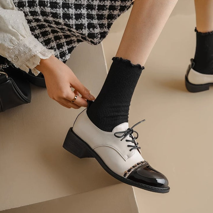 Women’s French Chanel-Style Chunky Heels