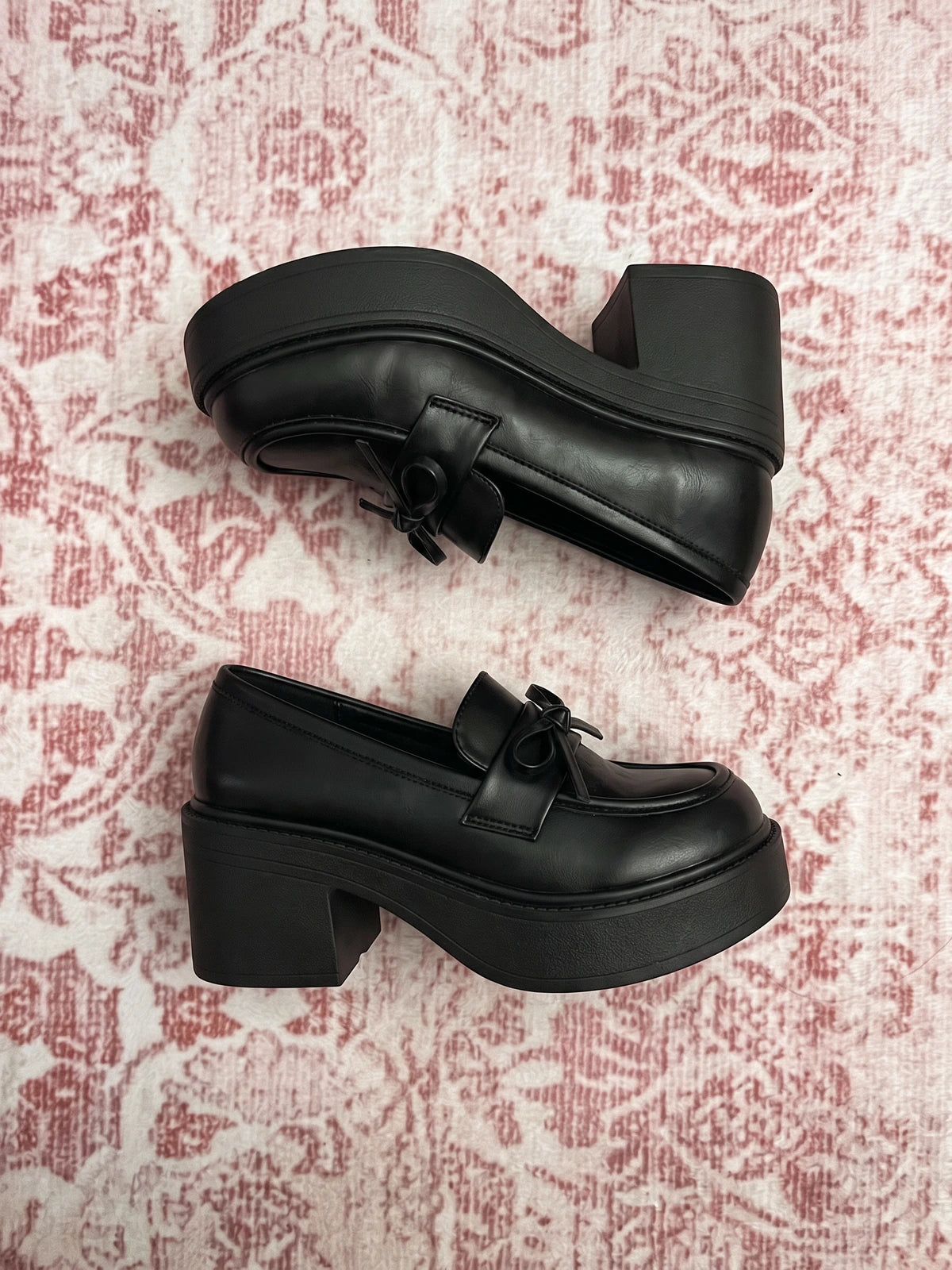 Winona Chunky Apron-Toe Loafer