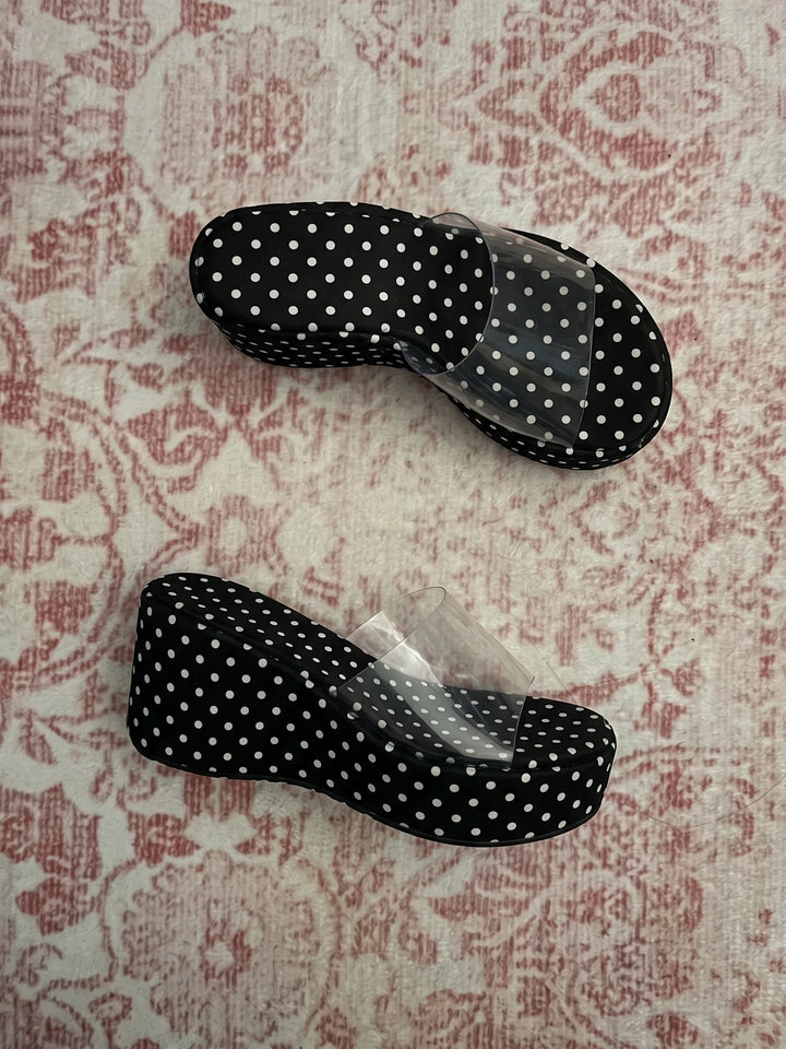 Black With Darling Sandals
