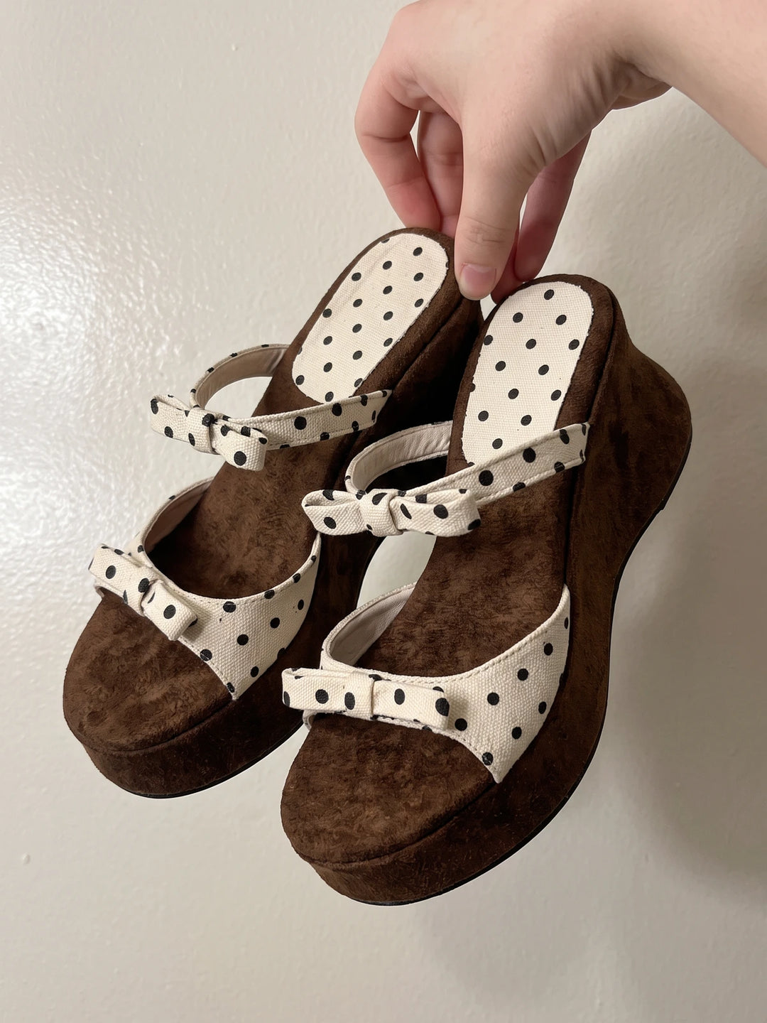 Ribbon Bow Sandals