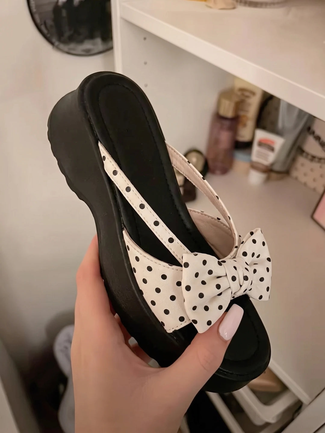 Mimi Cross-Strap Platform