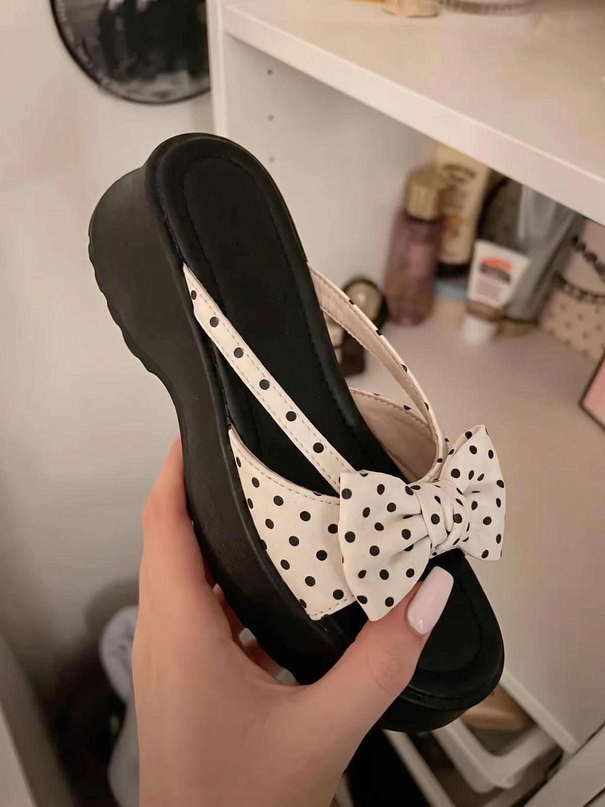 Mimi Cross-Strap Platform