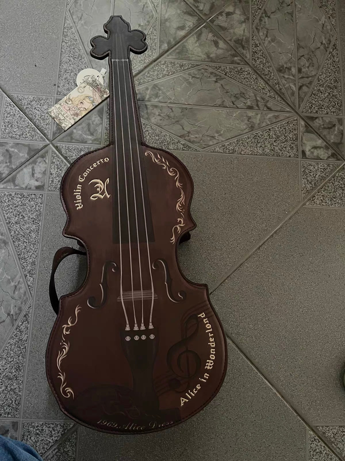 Brown Violin Bag