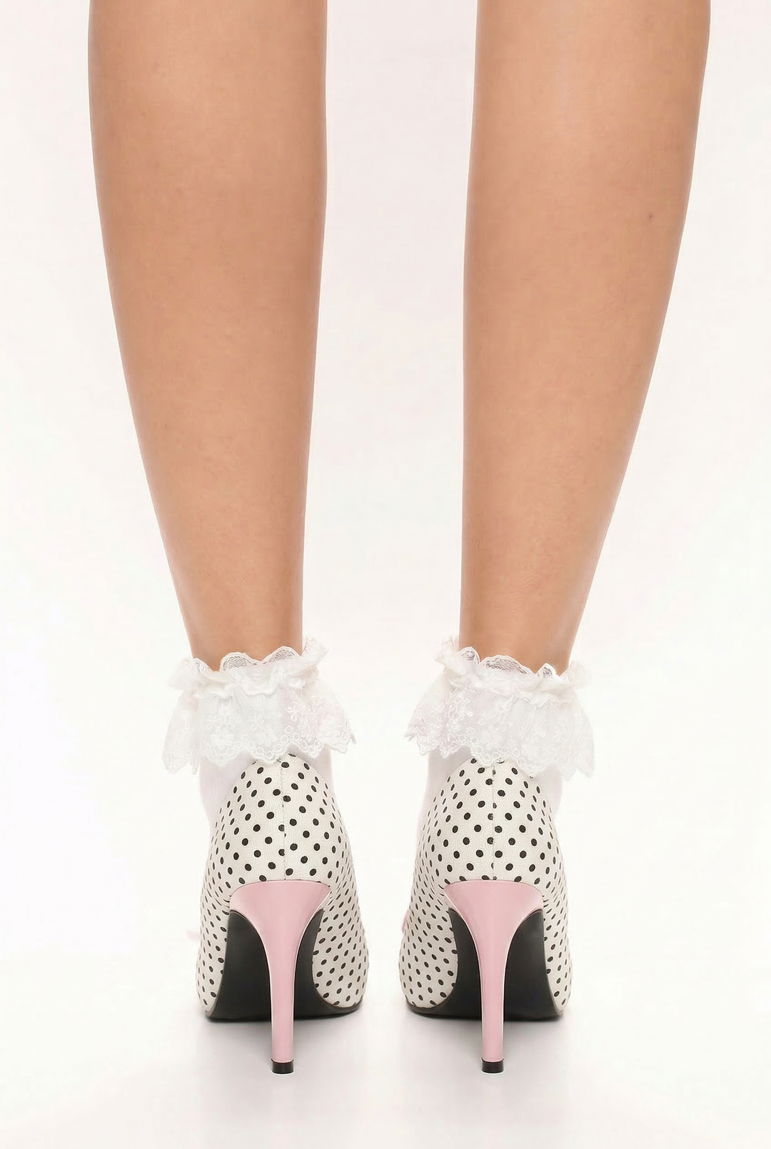 Lulu Polka Bow Heels