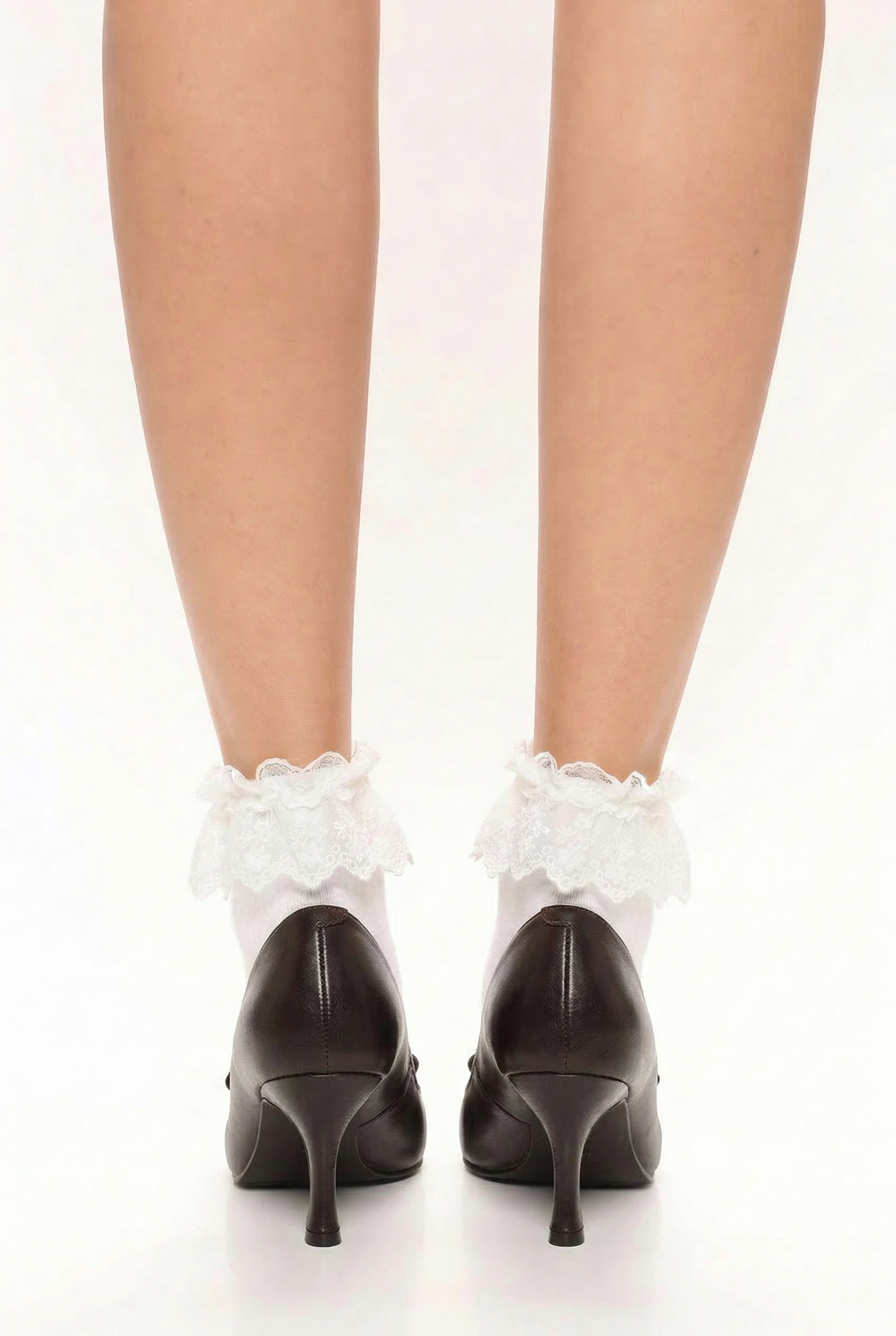 Bow Tie Retro Low Heels