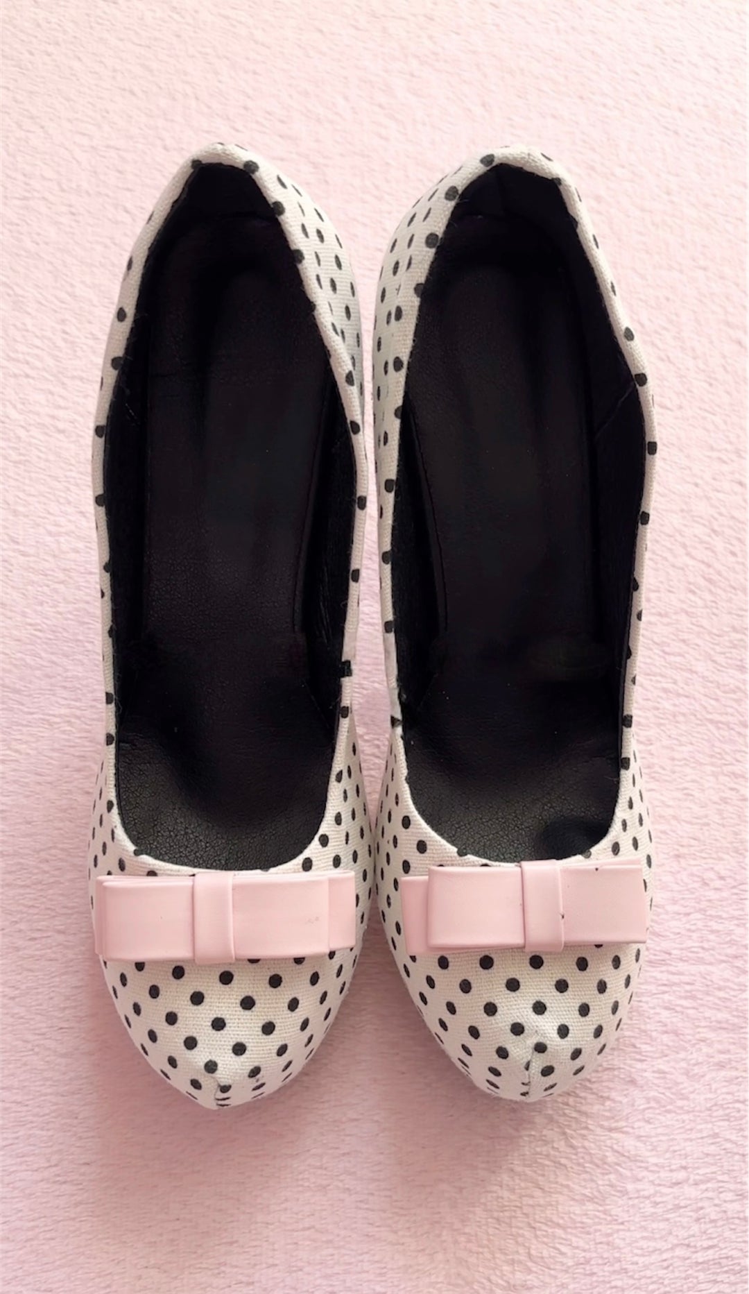 Lulu Polka Bow Heels