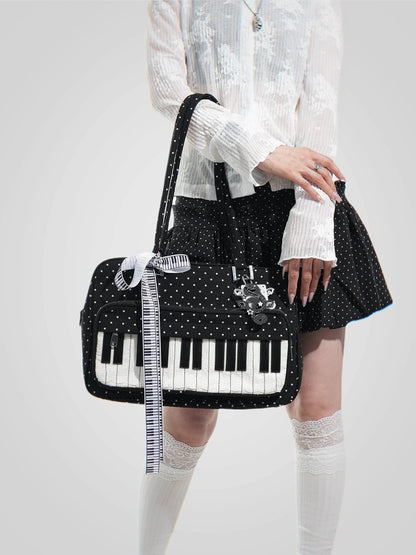 Polka Dot Piano Bowling Bag