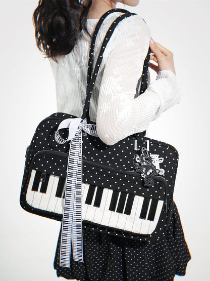 Polka Dot Piano Bowling Bag