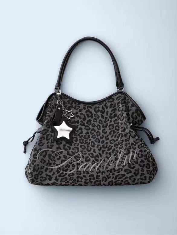 BadBlue Polka Dot Commuter Tote Bag