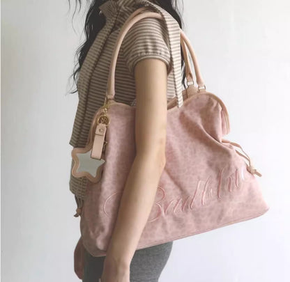 BadBlue Polka Dot Commuter Tote Bag