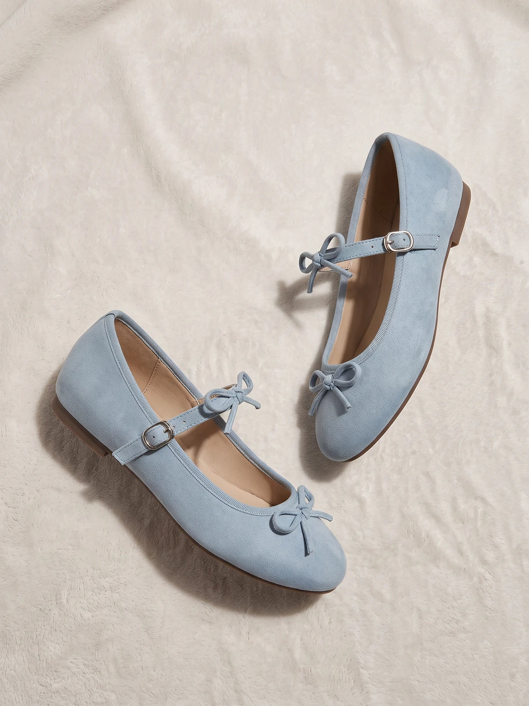 Liliane Bow Mary Jane Flats
