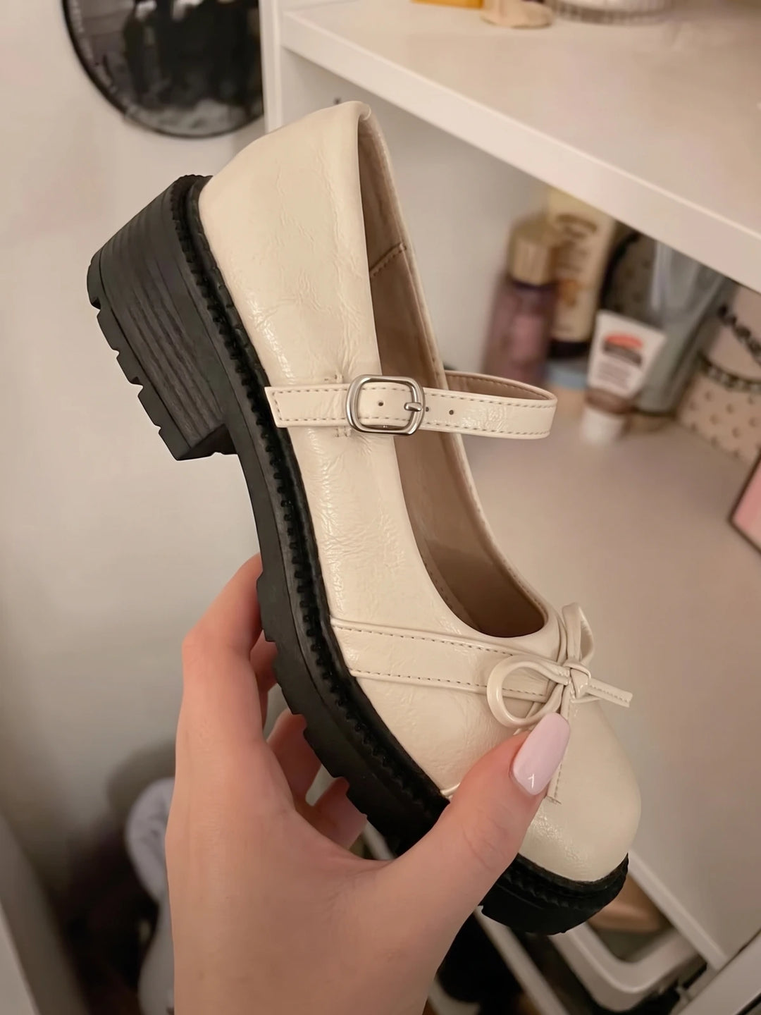 Angel Milk Mary Janes