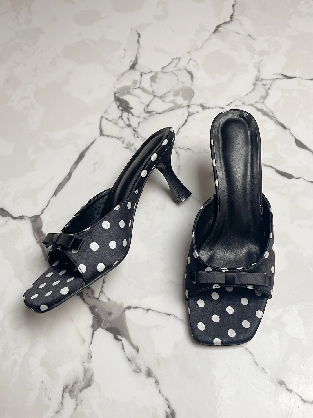 Penelope Bow Kitten Heels