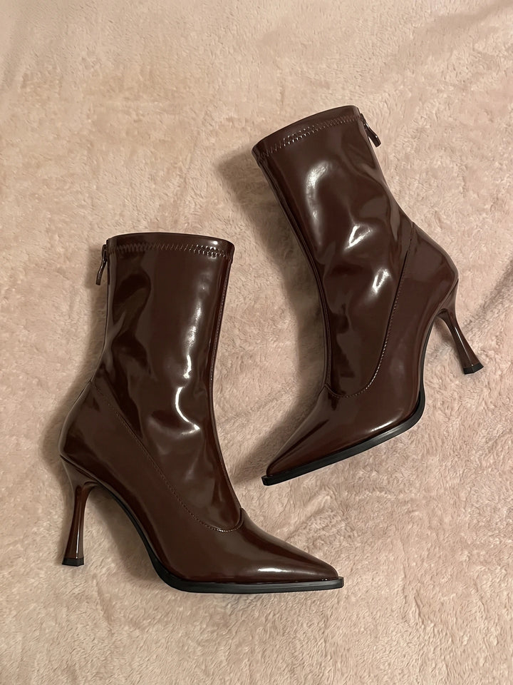 Mirellette Pointed Ankle Boots