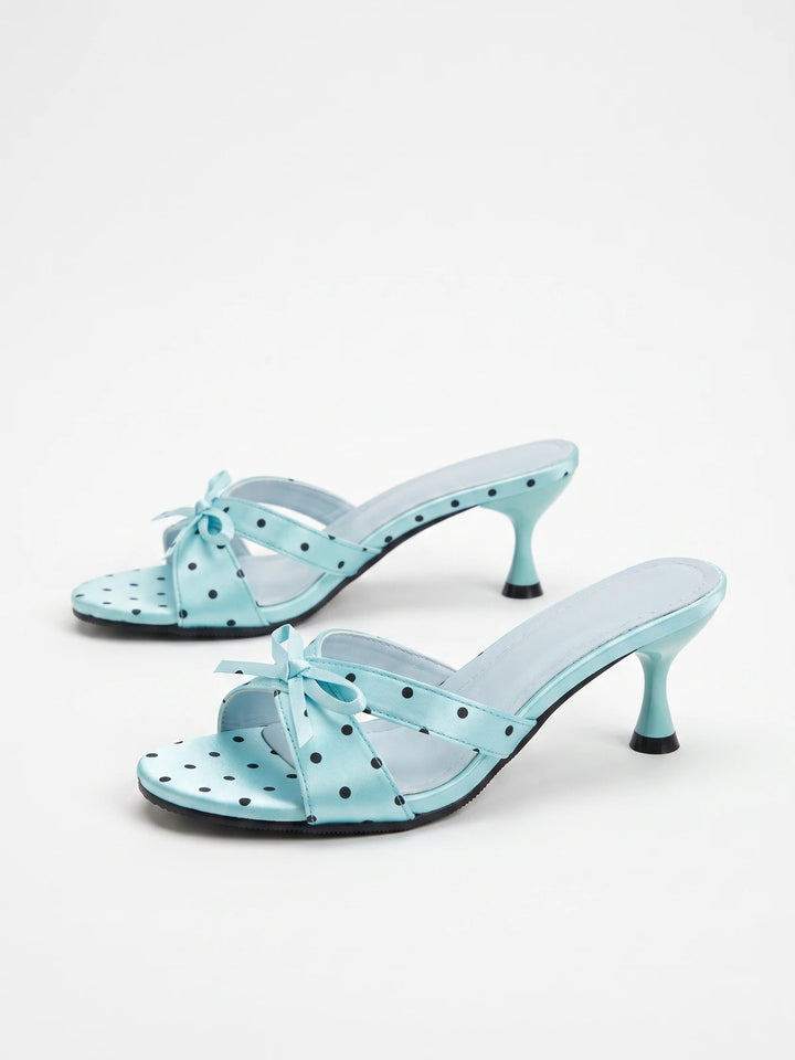 Ribbon Bow Sandals