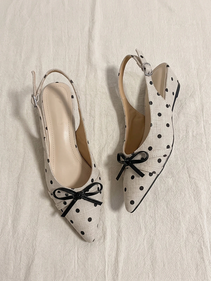 Amalfi Dot Slingback