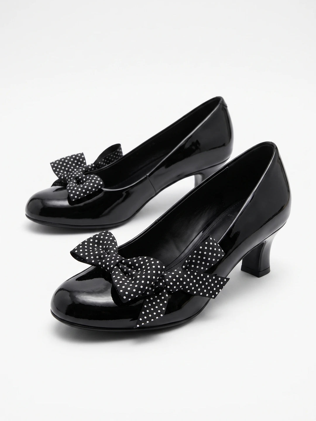 Juliette Polka Dot Bow Pumps