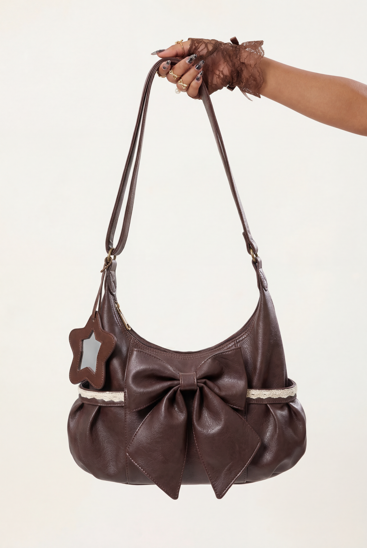 The Cocoa Bow Shoulder Bag